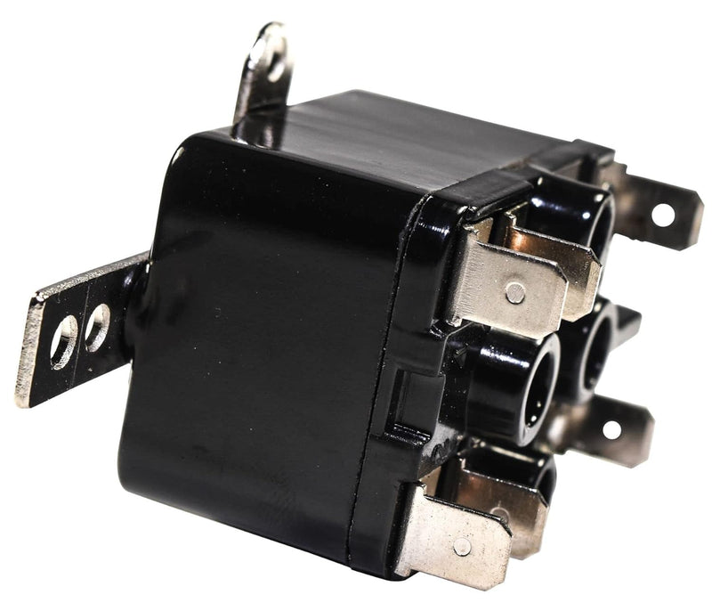 [Australia - AusPower] - HQRP Enclosed General Purpose Fan Relay Replacement compatible with Emerson 90-380 24V Coil Normally Opened/Closed type 184 