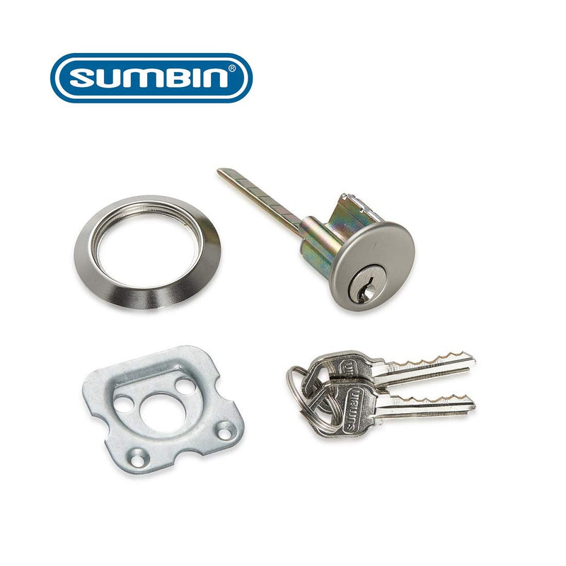Jimmy Proof Night Latch for Front Door Silvery Color