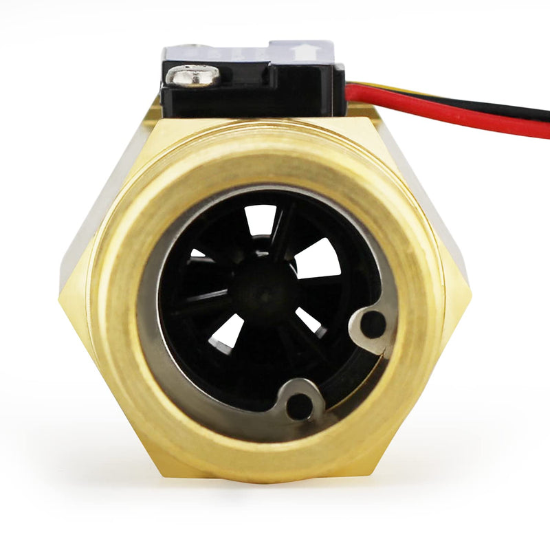 [Australia - AusPower] - Digiten G1" Male Thread Water Flow Hall Sensor Switch Flowmeter Counter 2-50L/min 