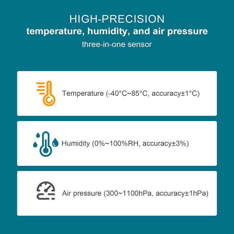[Australia - AusPower] - BME680 Environmental Sensor | 4-in-1 Temp Humidity Pressure Gas Detector | I2C/SPI Interface | Compatible with Arduino/Raspberry Pi/ESP32/Pico 