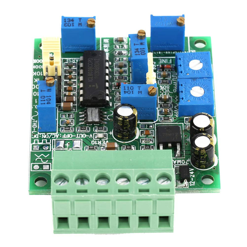 [Australia - AusPower] - SG-8038 Signal Generator Sine Triangle Square Wave Signal Generator DC 12-24V 1HZ-350KHZ Adjustable PWM Pulse Module,Signal Generator 
