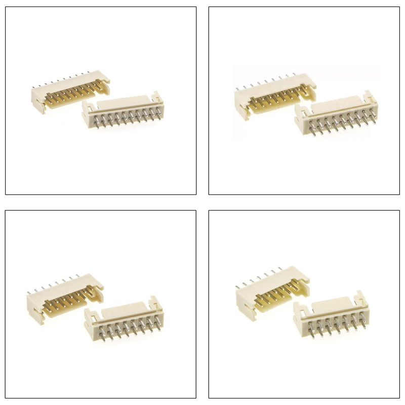 [Australia - AusPower] - JST Connector Kit, PHD2.0 Dual Row DIP Header Jst 2mm Pitch IC Socket Plugs Adapter, JST-PHD 2 * 2/3/4/5/6/7/8/9/10/12Pin DIP Header Through Hole Type Vertical Header (PHD2.0-DIP-Ver) JST-2.0MM-PHD-DIP-Vertical Header 