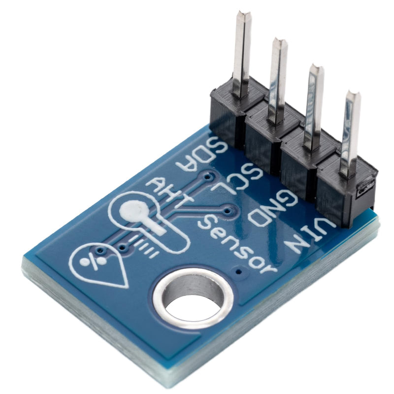[Australia - AusPower] - 4pcs AHT21 I2C IIC High Precision Digital Temperature and Humidity Sensor Module DC 2.0-5.5V DHT11 AHT10 Upgraded Version for Arduino 