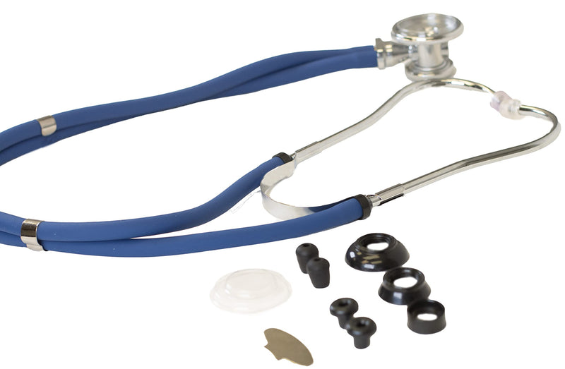 [Australia - AusPower] - PrimaCare DS-9295-BL 30" Sprague Rappaport Style Stethoscope for Doctor, Nurse and Medical Student, Blue 