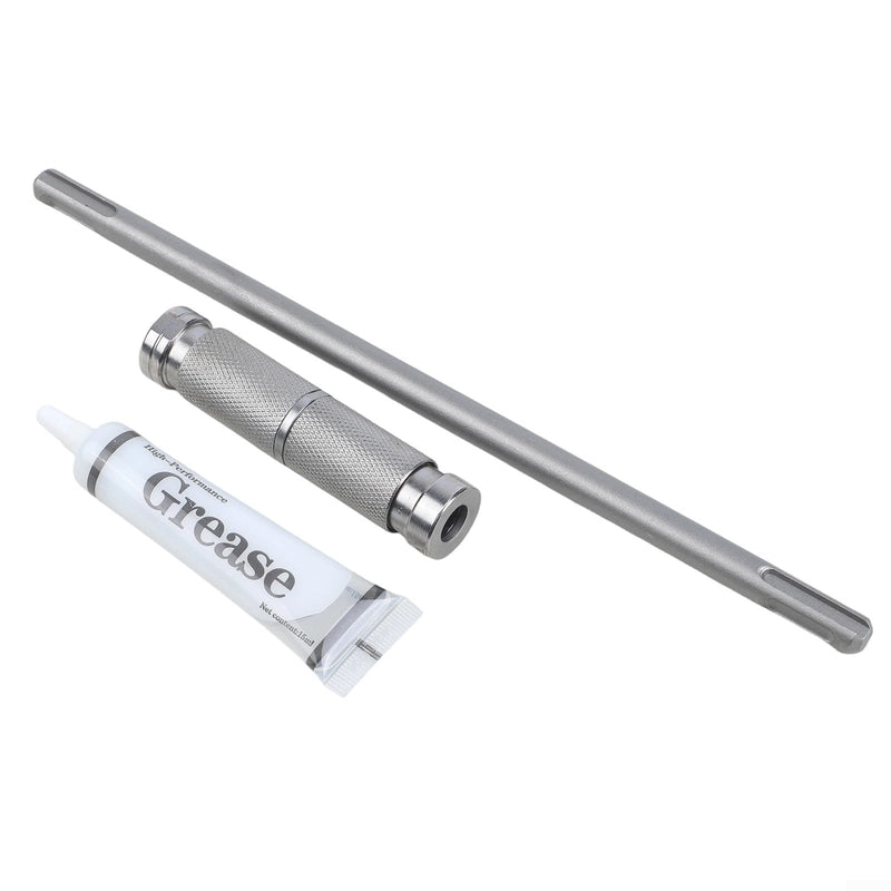 SDS Plus 26cm Extension Bar with Quick Release Hammer Drill Adapter Designed for Quick Tool Locking and Compatibility with Various Drill Round Shanks