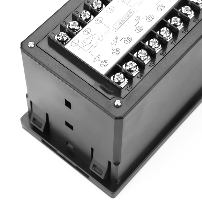 [Australia - AusPower] - Intelligent Pressure Controller with Light Column Display for Water Oil Level Measurement 4-20MA Output Stainless Steel Sensor for Water Plants Sewage Treatment Reservoirs Rivers Seas Industrial Syste 
