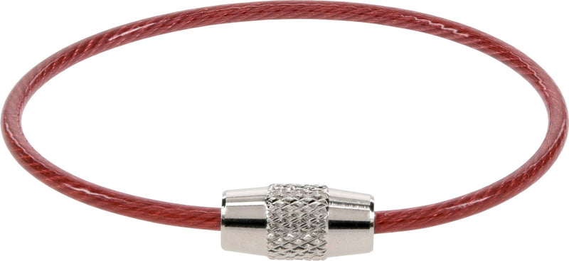 [Australia - AusPower] - Hillman Cable Ring 6" with Lock, Steel, 1 Pack 