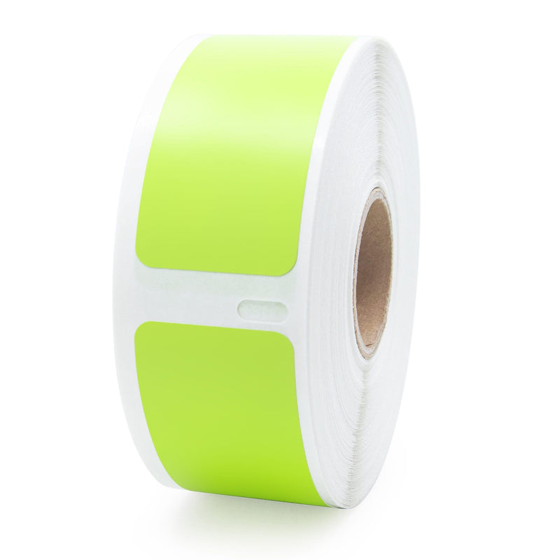 Dymo LV-30336 Compatible Green Labels - 1 x 2-1/8