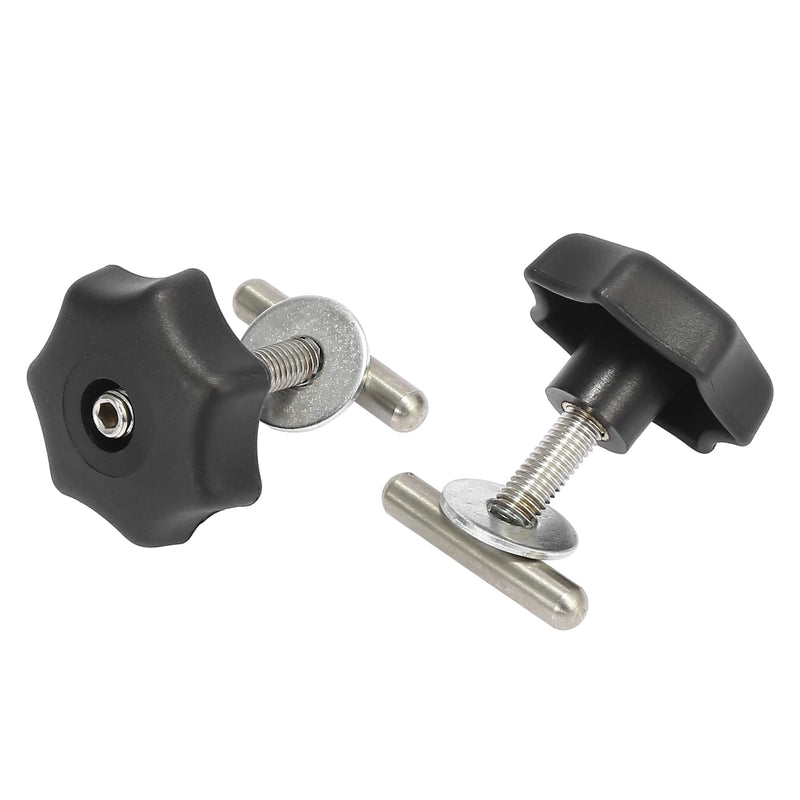 [Australia - AusPower] - X AUTOHAUX 4pcs 50mm Locking Rail Mounting Screws for VW T5 T6 Caravelle Multivan 