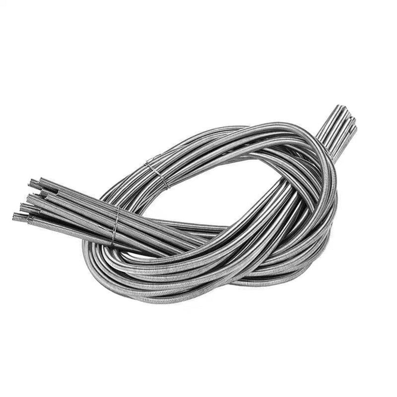 [Australia - AusPower] - Sheath Spring Stainless Steel Tension Spring Extension Spring Out Dia 4mm 5 Pieces 3.28Ft (0.4x4mm, 5) 0.4x4mm 