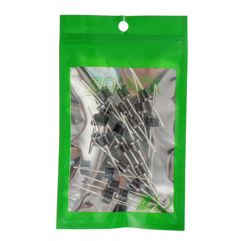 [Australia - AusPower] - BOJACK 6A10 Rectifier Diode 1000 Volt Electronic Silicon Diodes ?Pack of 20 Pcs? 