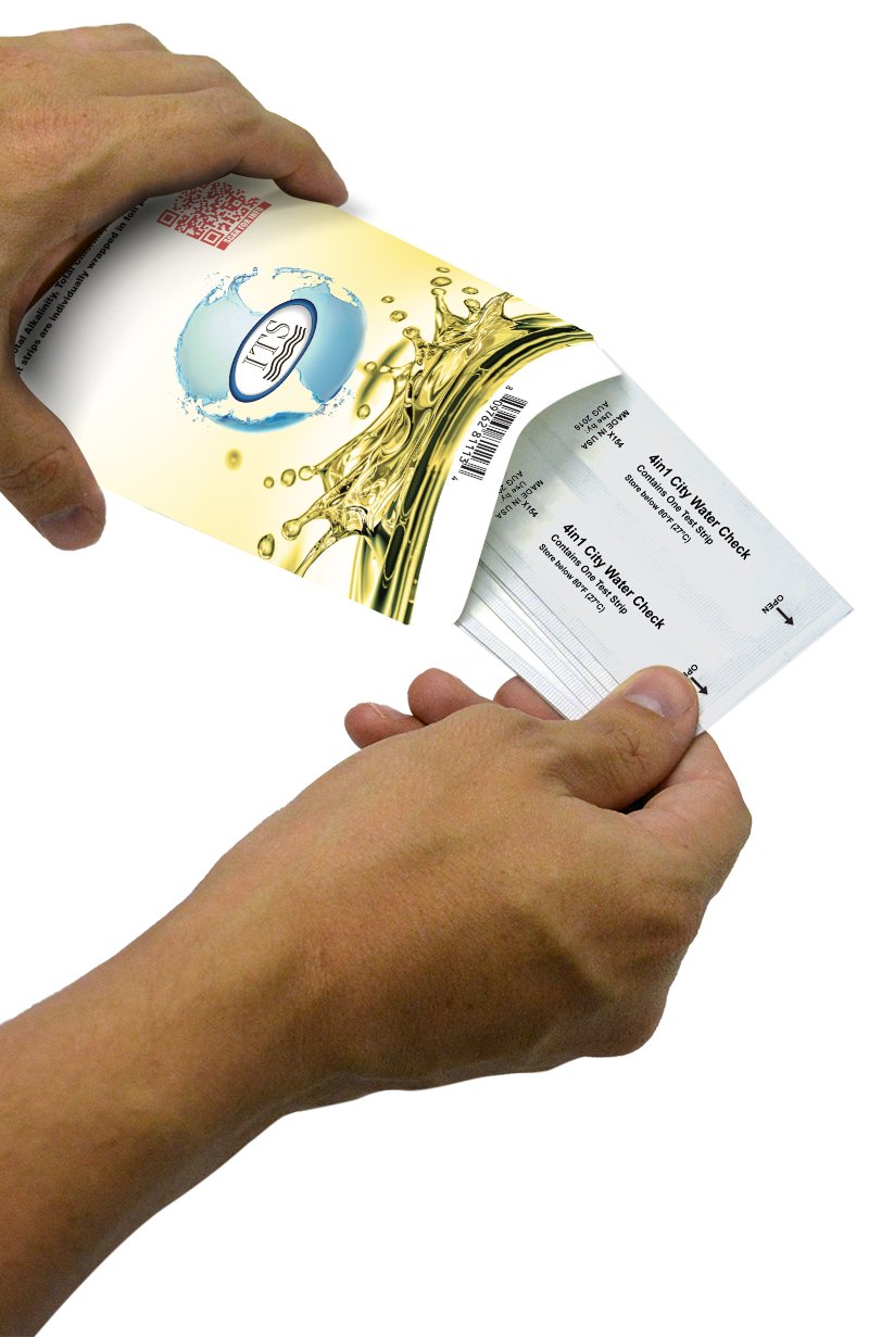 [Australia - AusPower] - Industrial Test Systems 481113 WaterWorks 4in1 City Water Test Strips 30 Pack 