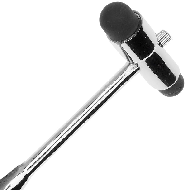 Buck - Medical Neurological Reflex Hammer - Length: 7.5" / 19 cm - Chrome Plated Handle