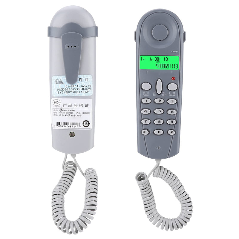 [Australia - AusPower] - C019 Telephone Phone Line Network Cable Tester Butt Tester Lineman Tool Cable Set, Phone Tester with Connectors and Joiner Support DTMF Dual Caller ID, Blue 