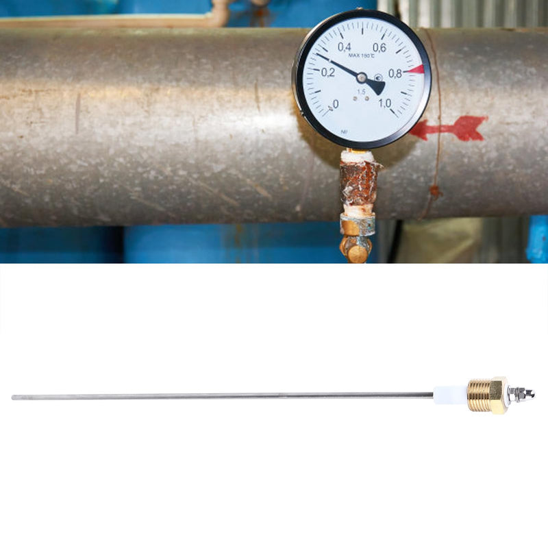 [Australia - AusPower] - Boiler Water Level Probe Sensor Gauge Electrode Rod, 1 Pin Brass Electrode, PTFE Stainless Steel, Accurate Level Detection for 