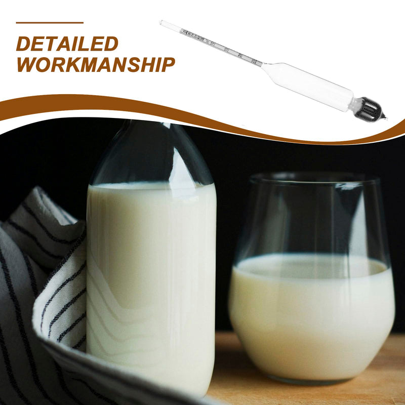 [Australia - AusPower] - Amosfun Lactometer Dairy Hydrometer for Milk, Whey, Milk Density Tool Kitchen Supply 