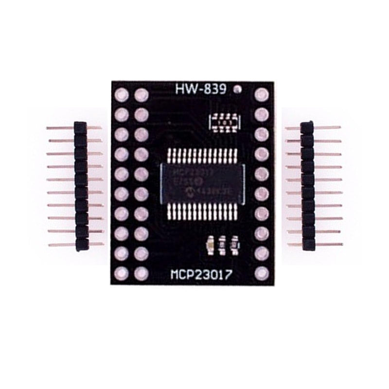 [Australia - AusPower] - MCP23017 I2C CJMCU-2317 Serial Interface 16 Bit I/O Expander Module Port Expander with I2C Serial Interface, High Speed I2C Interface Compatible for Arduino (3) Pack of 3 