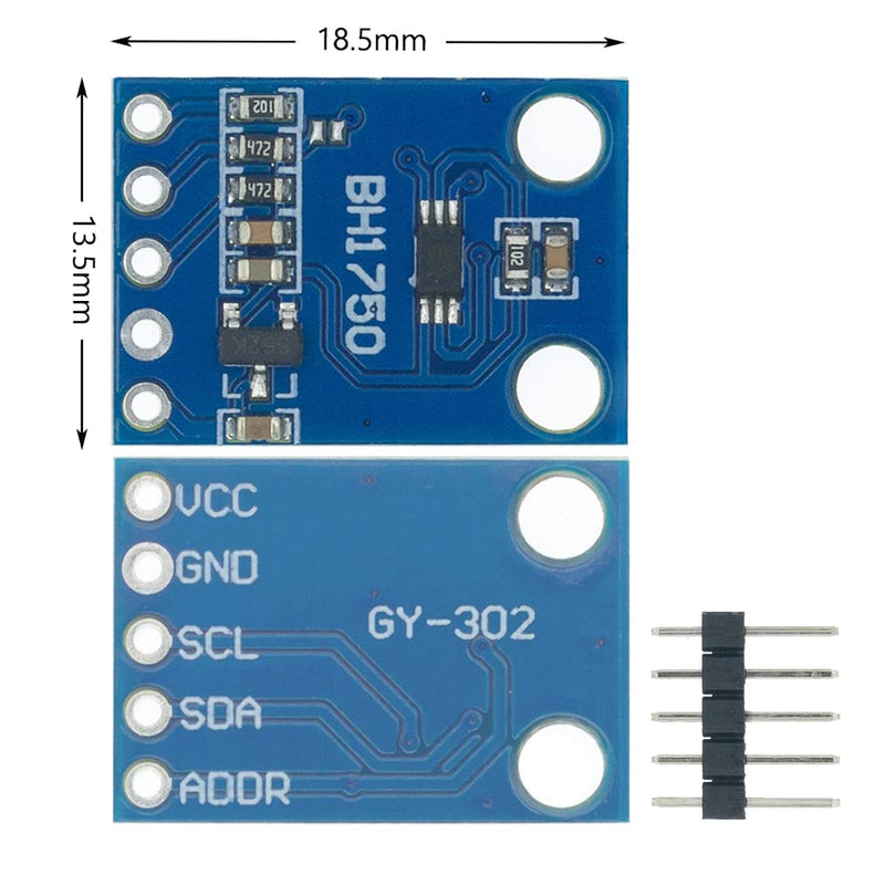 [Australia - AusPower] - DollaTek GY-302 BH1750 luminous intensity Lighting module 3-5V 