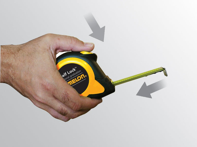 Komelon SL2925 Self Lock Speed Mark 25-Foot Power Tape 7.6 m