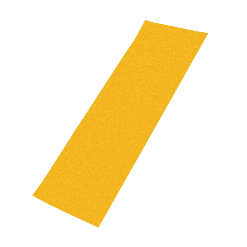 Skateboard Grip Tape, 9" x 33", Anti Slip Skateboards Sticker Waterproof Outdoor Grip Tape for Stairs Cruiser Scooters, Easy to Apply (Color:Yellow) Yellow