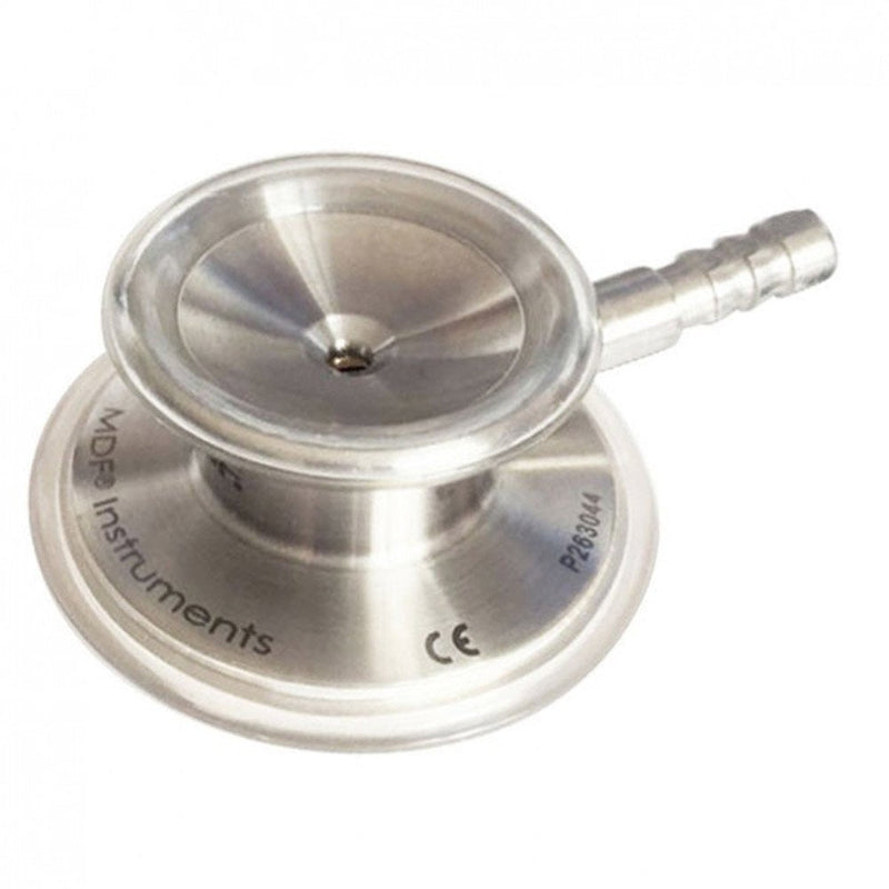 [Australia - AusPower] - MDF Instruments, MD One Stainless Steel Stethoscope, Adult, Burgandy Tube, Silver Chestpieces-Headset, MDF77717 