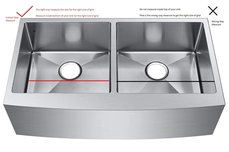 Starstar Sinks Protector Stainless Steel Kitchen Sink Bottom Grid, Rack (12 x 11) 12 x 11