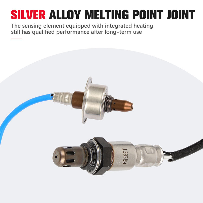[Australia - AusPower] - O2 Oxygen Sensor Upstream Downstream Compatible for Honda Fit 2015 2016 2017 2018 2019 234-9146 234-4978 2PCS 