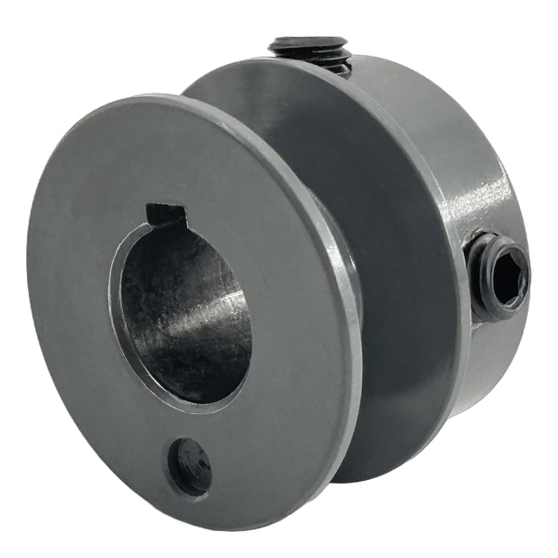 [Australia - AusPower] - AK15-5/8 Sheaves,v Belt Pulley 5/8 inch bore 1.55" OD,Motor Pulley Cast Iron for A 3L 4L V-Belts;AK1558 Pulley 
