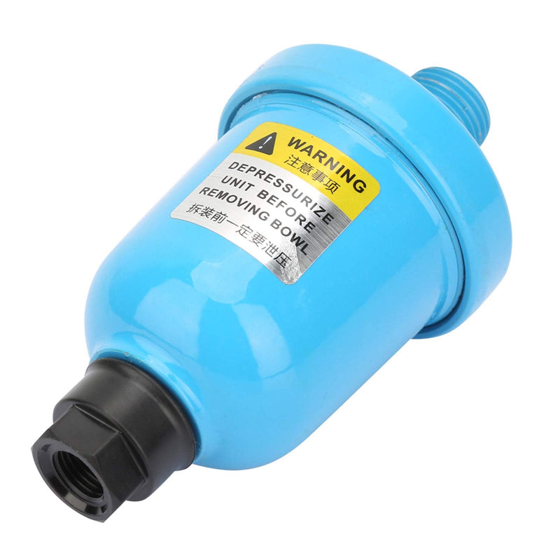 [Australia - AusPower] - Joyzan Automatic Drain Valve Aluminum Check Valve G1/2 1.0MPa 2 Port NPT or BSPT for Air Storage Tanks and Other Gas Pressure Vessels 