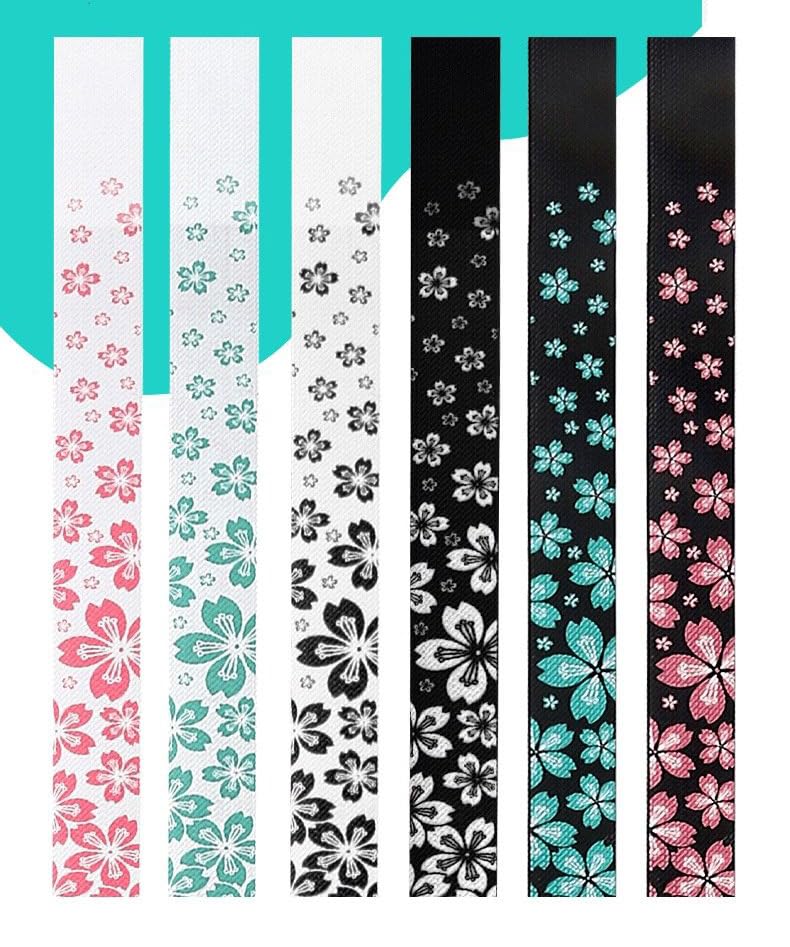 Shock-Absorbing Bike Handlebar Tape - PU+EVA Foam Grip with Waterproof Texture & 3M Adhesive for Road Bikes, MTB, Gravel (White Pink, Non-Slip Easy Install) White Pink
