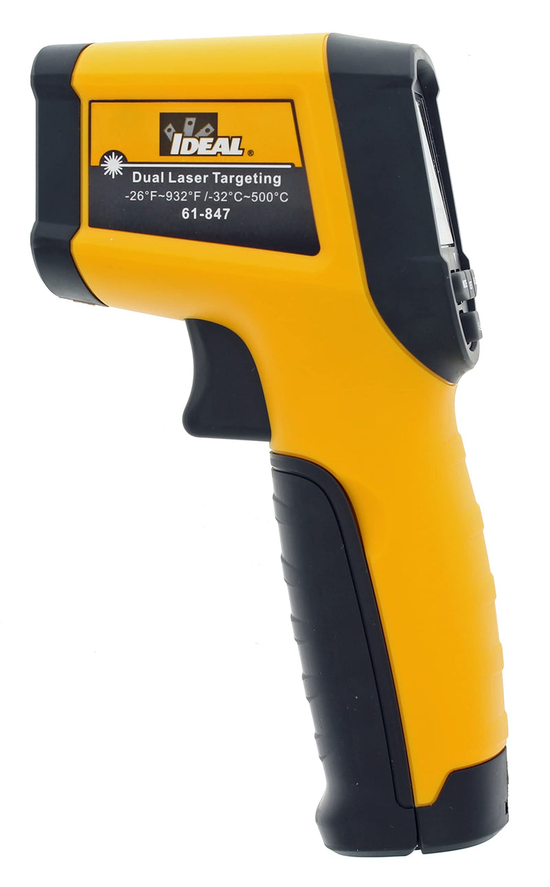 [Australia - AusPower] - IDEAL Industries INC. 61-847 Dual Laser Targeting Infrared Thermometer 