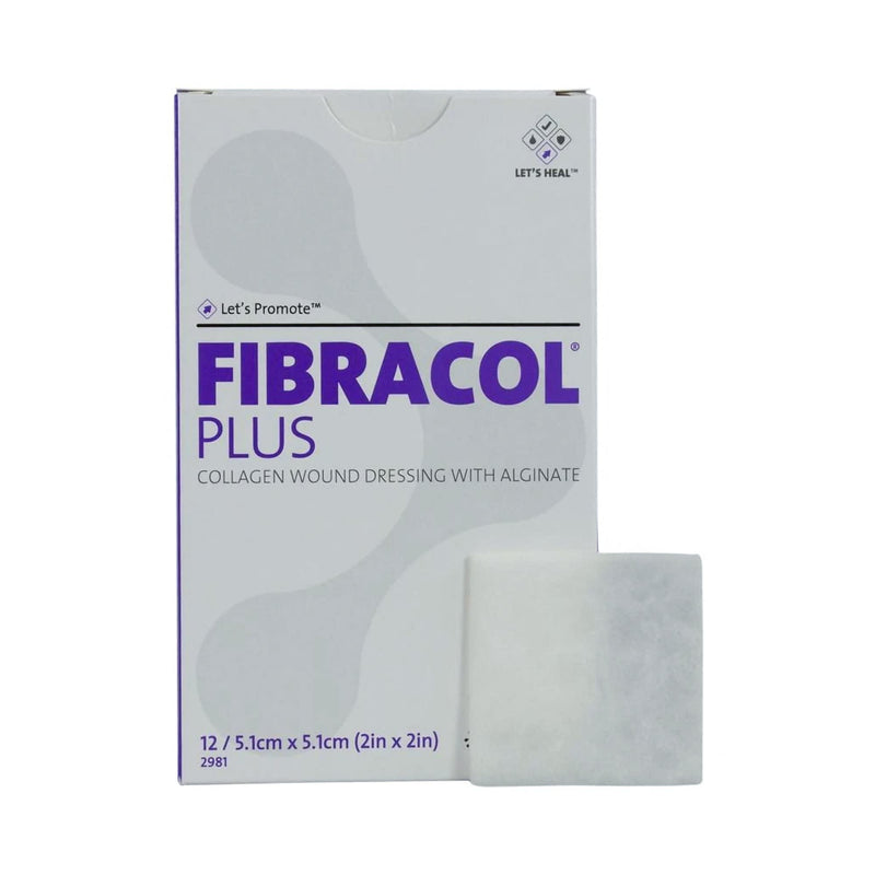 [Australia - AusPower] - FIBRACOL PLUS 2981 Collagen Wound Dressing with Alginate, 2" X 2" - (1 EACH Dressing) 