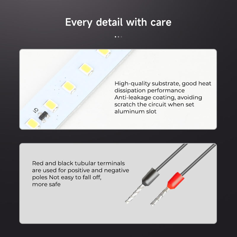 [Australia - AusPower] - Creality Ender 3 V3 SE LED Light Bar Kit, Bright 3D Printer LED Light Bar Kit, Energy and Power Saving 24V 5W LED for Ender 3 V3 SE/KE 