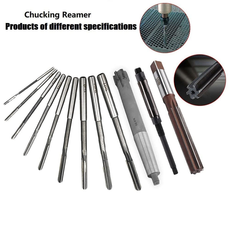 [Australia - AusPower] - Utoolmart Hand Reamer 4mm Alloy Tool Steel H8 6 Straight Flutes 9Crsi Hand Milling Cutter Tool 1pcs 