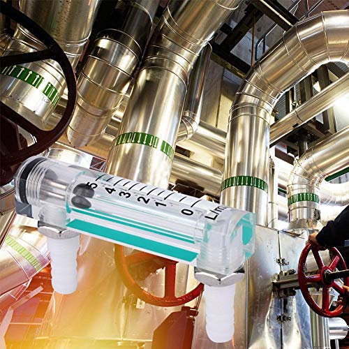Flowmeter, Air Flow Meter 1~5LPM Oxygen Carbon Dioxide Measuring Flow Meter