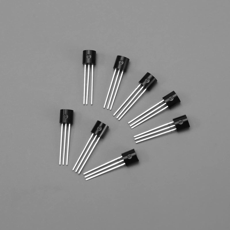 Pack of 50 BS170 Mosfet Transistor Replacement N Channel Rectifier MOSFET Tube N-Channel Field Effect Tubes Accessories for Electronic DIY Project DC Motor Control