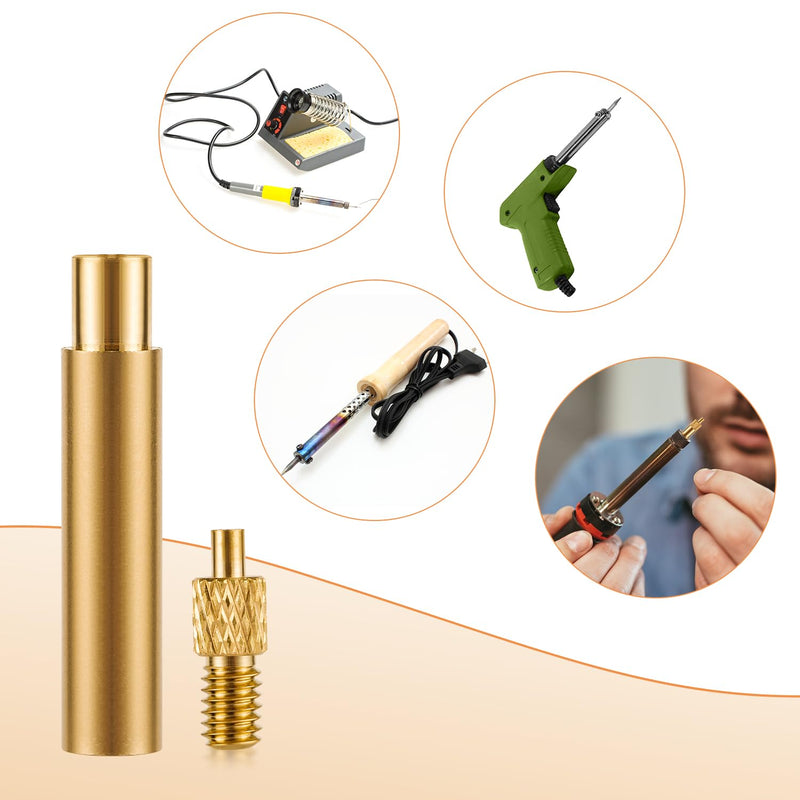 [Australia - AusPower] - 120pcs 3D Printing Brass Nuts, M3x4x5mm Threaded Inserts Heat Set Insert Tip for M3 & 1 Welding Adapter Heat Embedment Nut Printing Accessories Compatible with Weller SP40NUS and T18 Irons Medium 