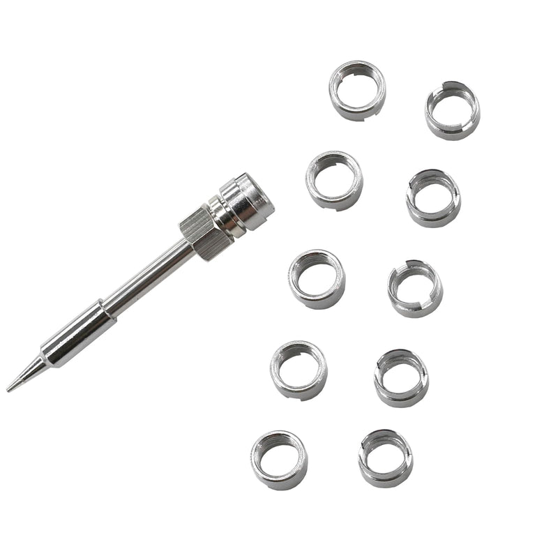 [Australia - AusPower] - New Thread Adapter,Thread Screw Converter, Soldering Iron Adapters, Adapter Connector Suitable for Repair Accessories for Electronic Equipment(10pcs) 