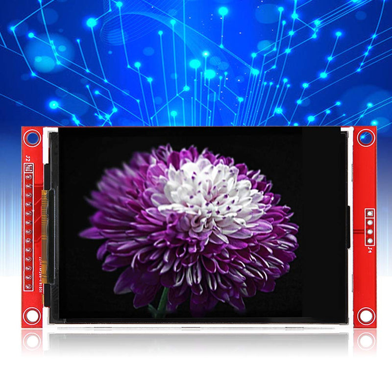 [Australia - AusPower] - LCD Screen Module, 3.5Inch 480 x 320 TFT LCD Display Module, 4 Wire SPI Interface, ILI9488 Driver Chip, Mini TFT Display Module for Electronic DIY, 3.3V~5V 