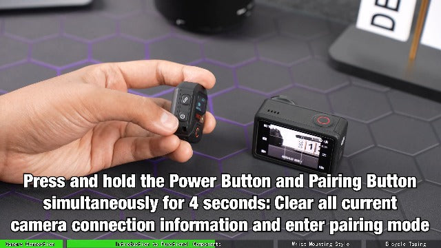 GPS Remote Control for DJI Osmo Action 6/Action 5 Pro/Action 4/Osmo 360