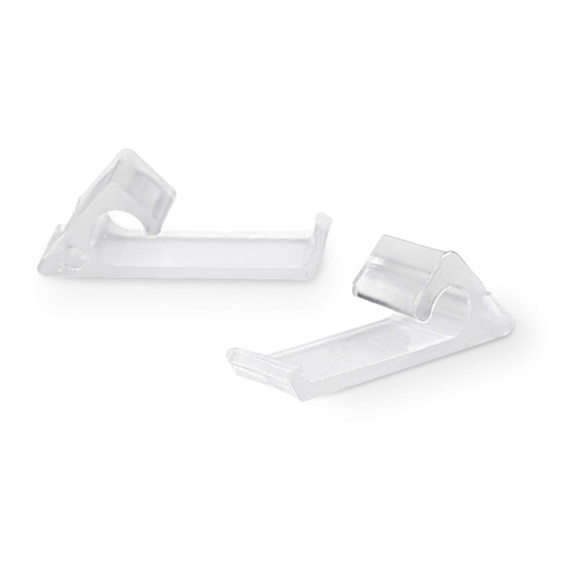 [Australia - AusPower] - THE CIMPLE CO Cable Clips, 50 PCS, Wire Management, Nylon Horizontal Siding Clips, Coaxial Mounting Home Snap-Ins, RG6 and RG59, White 50 Pack White, Horizontal 