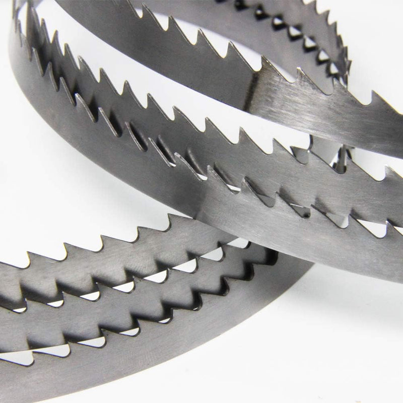 [Australia - AusPower] - Sankuai Bandsaw Blades 1400 x 10 x 0.5 x 6 Zpz, Band Saw Blades for 8 Inch Band Saw, Hardwood/Firewood/Plywood/Non-ferrous Metal/Plastic, Pack of 4 