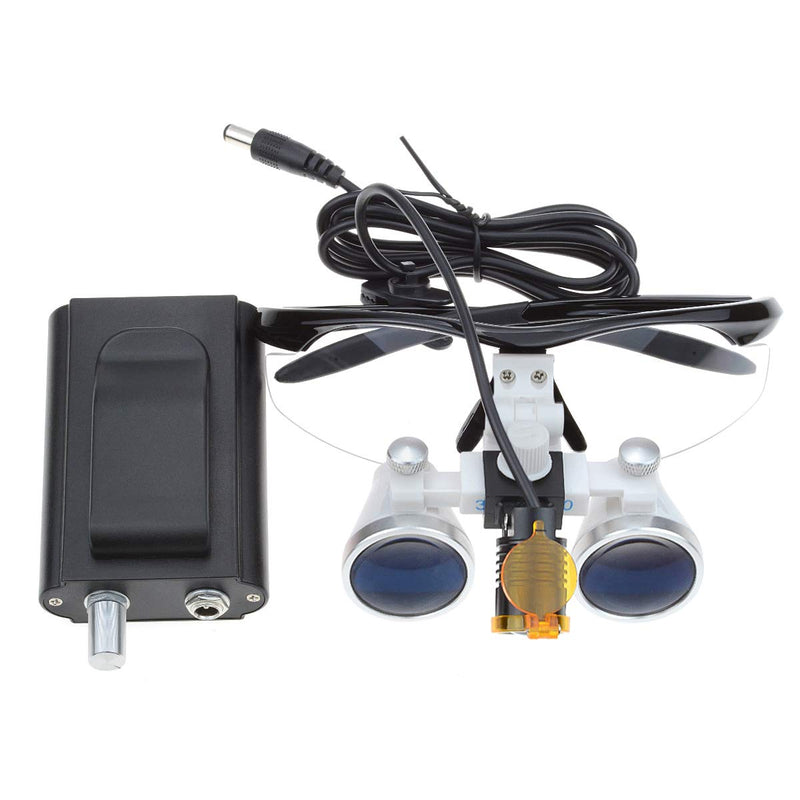 [Australia - AusPower] - 3.5X-420mm Loupe with 3W Headlamp (Black) Black 
