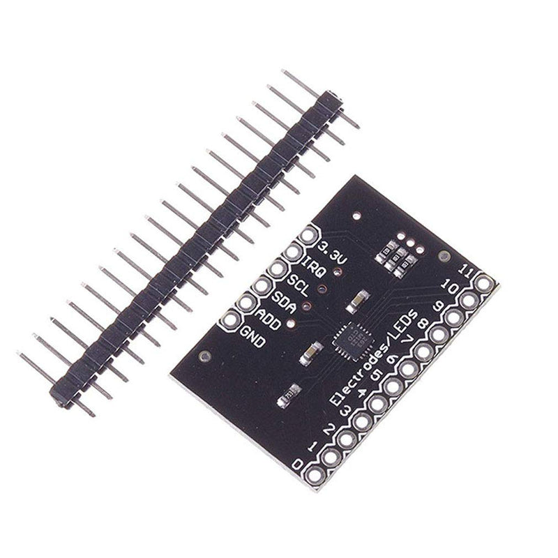Hailege 2pcs MPR121-Breakout-V12 Proximity Keyboard Touch Sensor Capacitive Touch Sensor