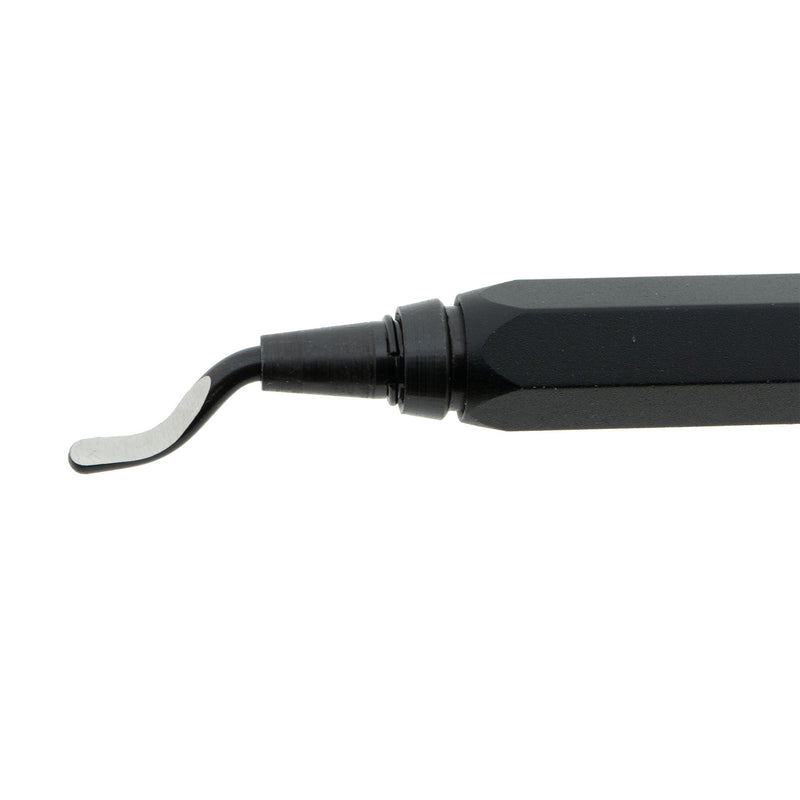 [Australia - AusPower] - der kleine Handwerker Deburring Tool with 11 Blades - Deburring Tool for Metal, Plastic & Stainless Steel - Precise 360° Burr Removal - Ergonomic Handle - Ideal for Model Making, Workshop & 3D 