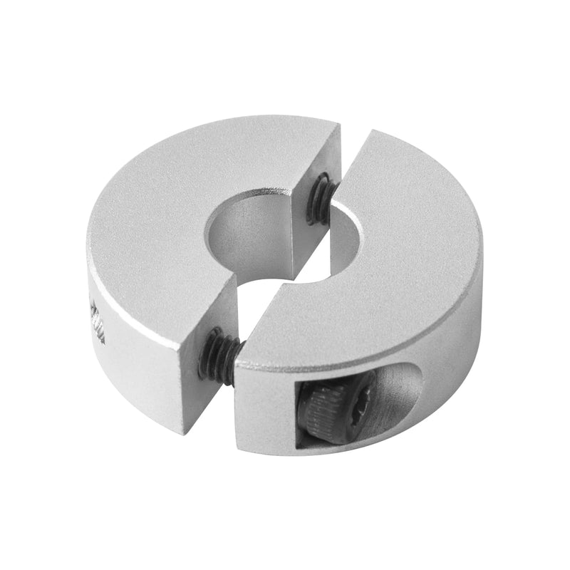 [Australia - AusPower] - (Pack of 4) Split Shaft Collar Bore 20mm, Aluminum Alloy Two Halves Clamping Collar for Shaft, 40mm OD, 12mm Thickness, with M5 Set Screws 20mm Bore Size 