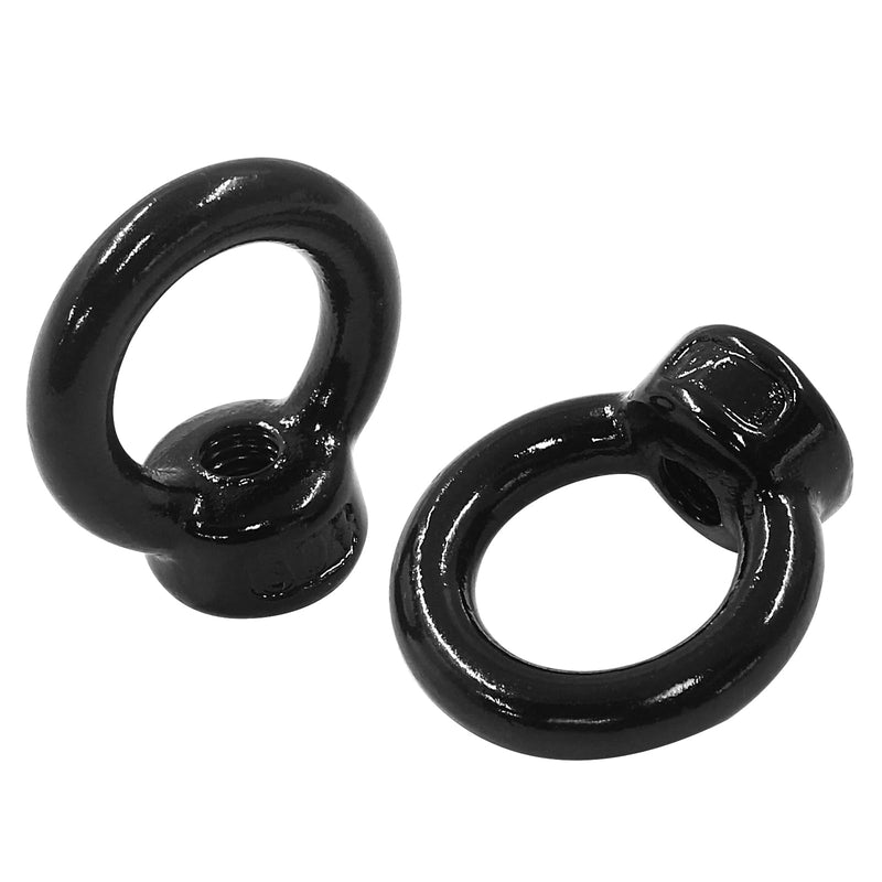 [Australia - AusPower] - 6PCS M6 Eye Nuts, Stainless Steel Lifting Eye Nut Fastener Ring Shape EyeNut 
