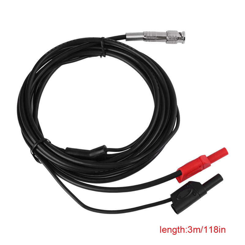 [Australia - AusPower] - HT30A Heavy Duty Auto Test Line 2Pcs BNC to Banana Plug Adapter Cable Test Multipurpose 