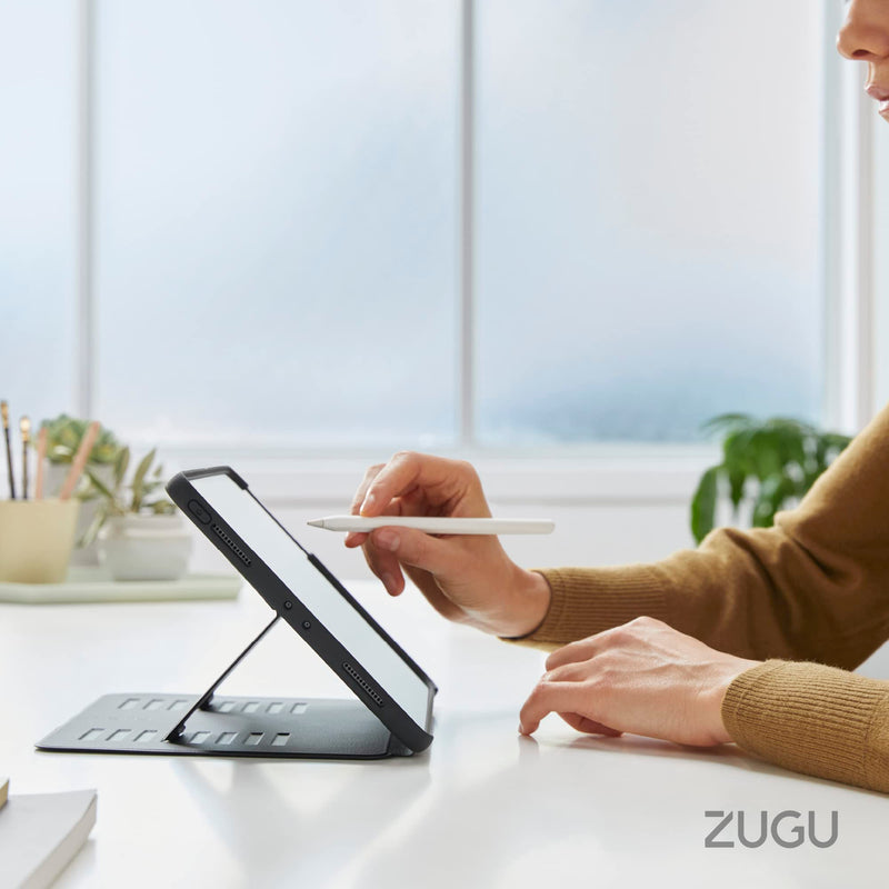 [Australia - AusPower] - ZUGU CASE for iPad 10.9 Inch 10th Gen (2022) Slim Protective Case - Magnetic Stand & Sleep/Wake Cover (Model #s A2696, A2757, A2777) - Stealth Black 