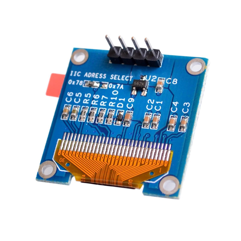 2 pieces 1.3 inch IIC I2C serial 128x64 SSH1106 OLED LCD display LCD module | For Arduino AVR PIC STM32 - blue font